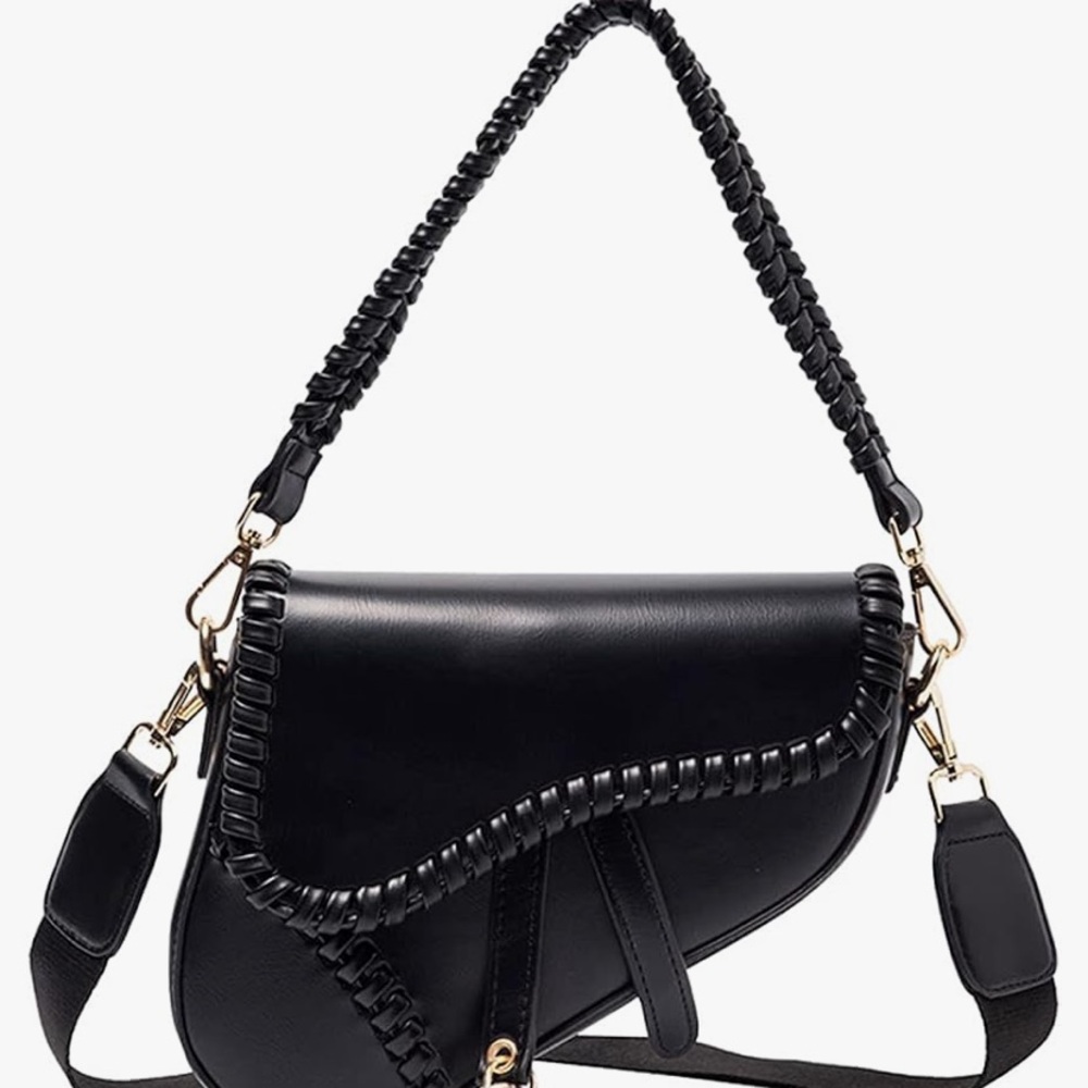 Saddle shoulder bag